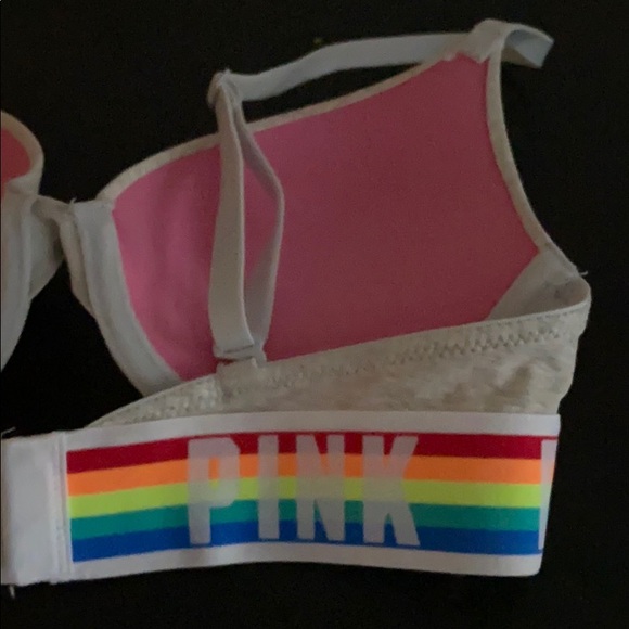 PINK Wear Everyday Push Up Bra - Logo Band - 32B - Picture 4 of 6